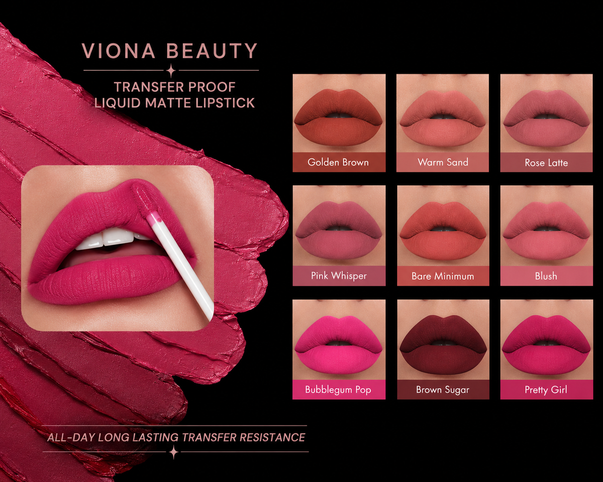 Transfer Proof Liquid Matte Lipstick
